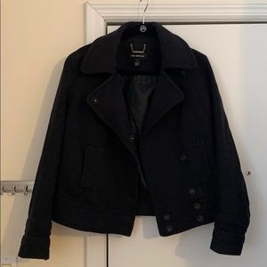 Club Monaco Navy Peacoat, Size L